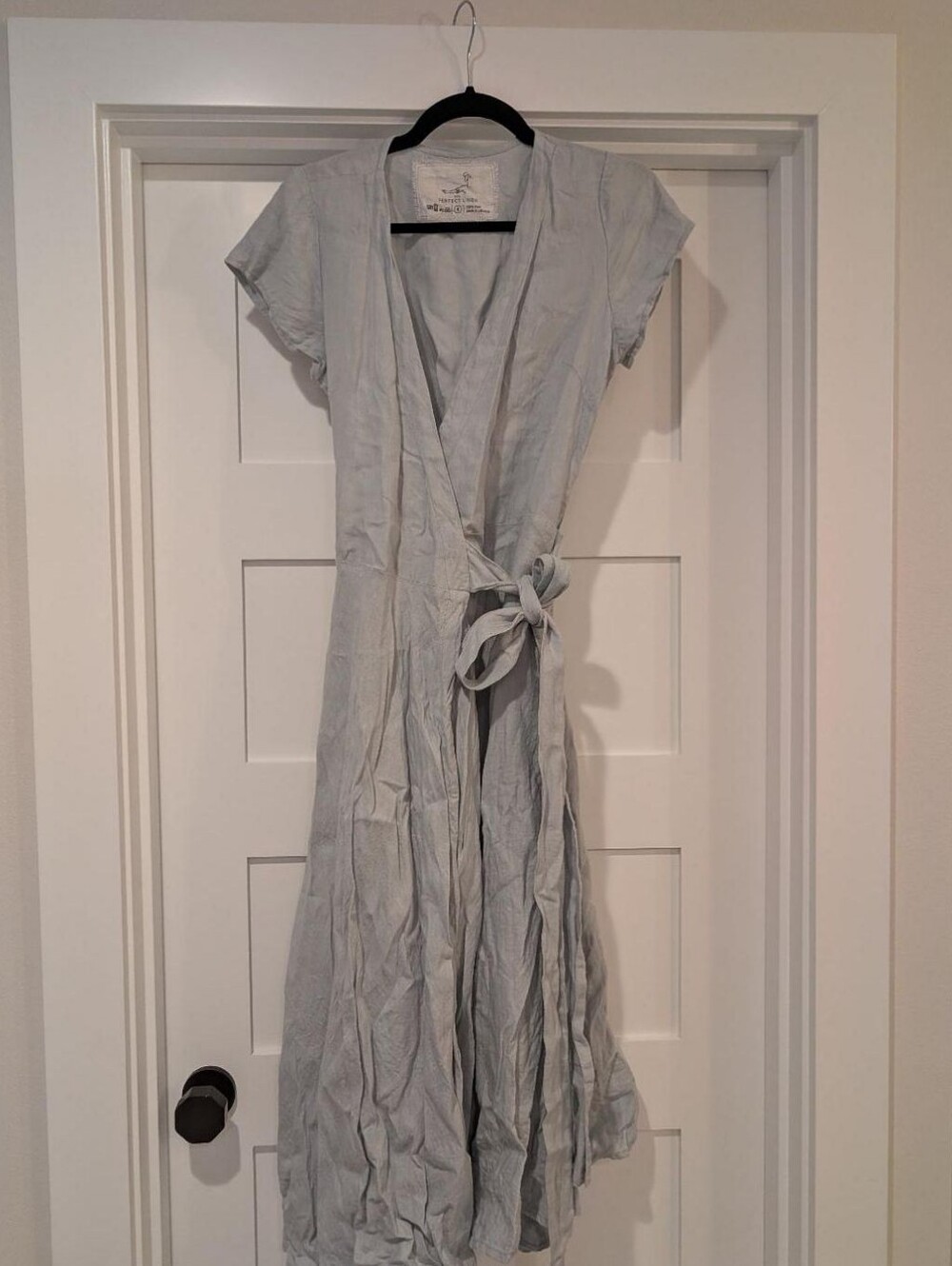 Cannes 2 Wrap Dress (Ice Blue)